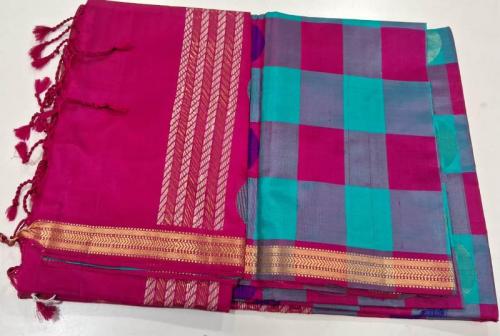 SOFT SILK SAREE WITH BLOUSE